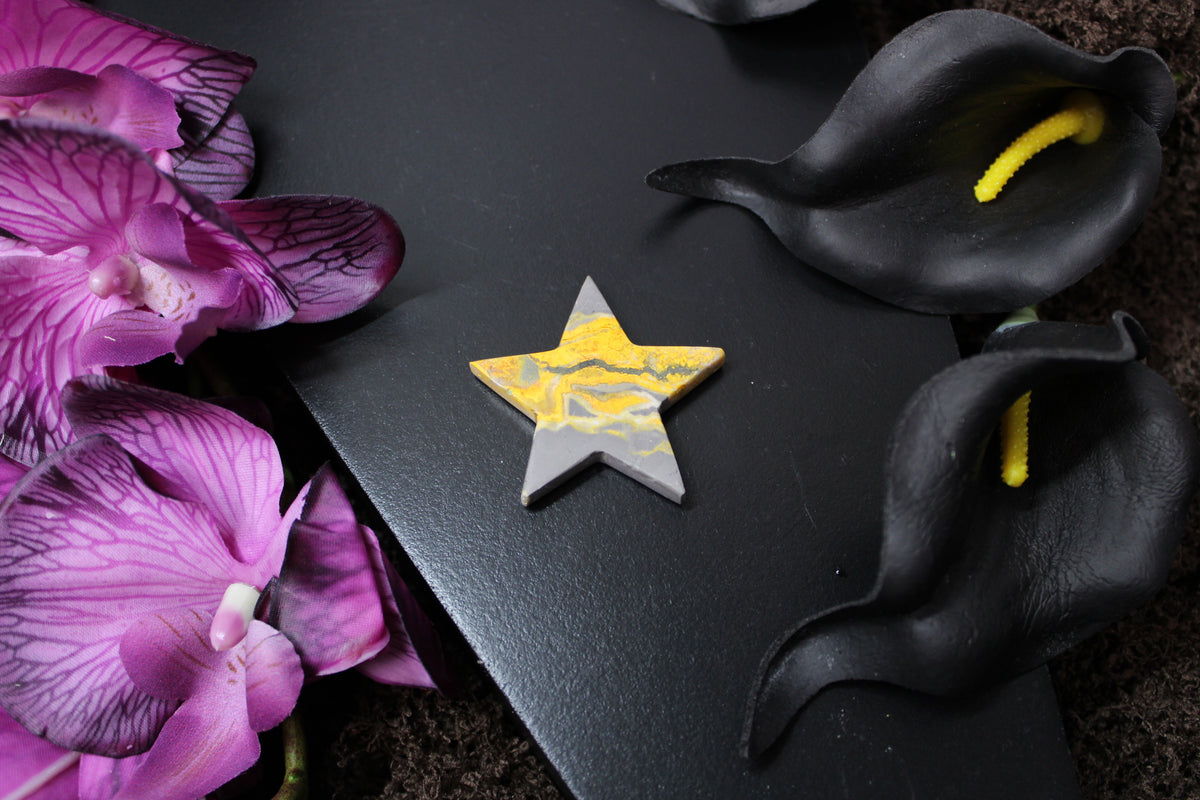 Bumblebee Jasper Star – Choose Your Piece