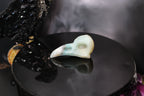 Caribbean Calcite Raven Skull – Choose Your Exact Piece