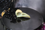 Caribbean Calcite Raven Skull – Choose Your Exact Piece
