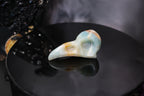 Caribbean Calcite Raven Skull – Choose Your Exact Piece