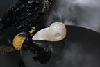 Flower Agate Raven Skull – Choose Your Exact Piece
