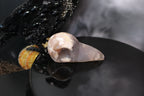 Flower Agate Raven Skull – Choose Your Exact Piece