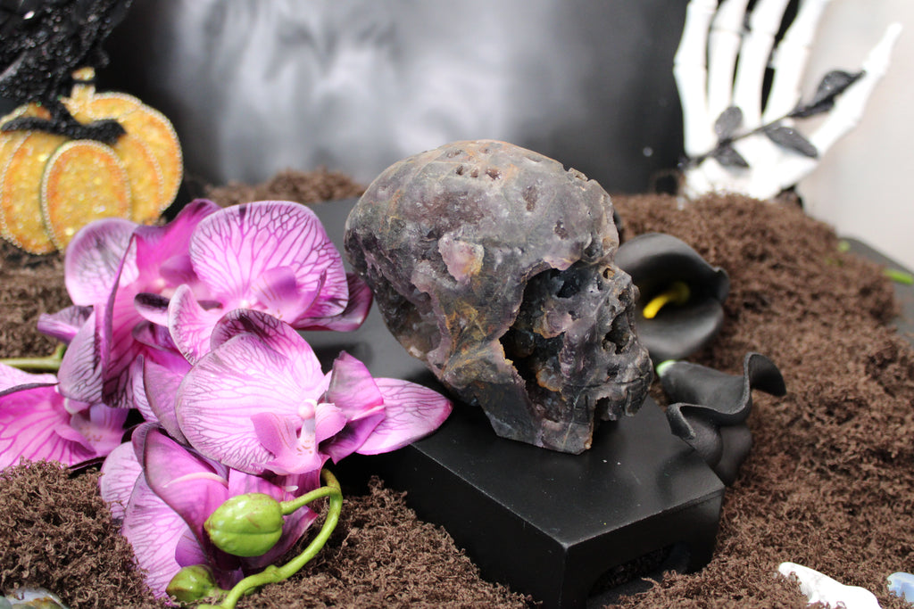 Fluorite Skulls, You Choose – UV Reactive