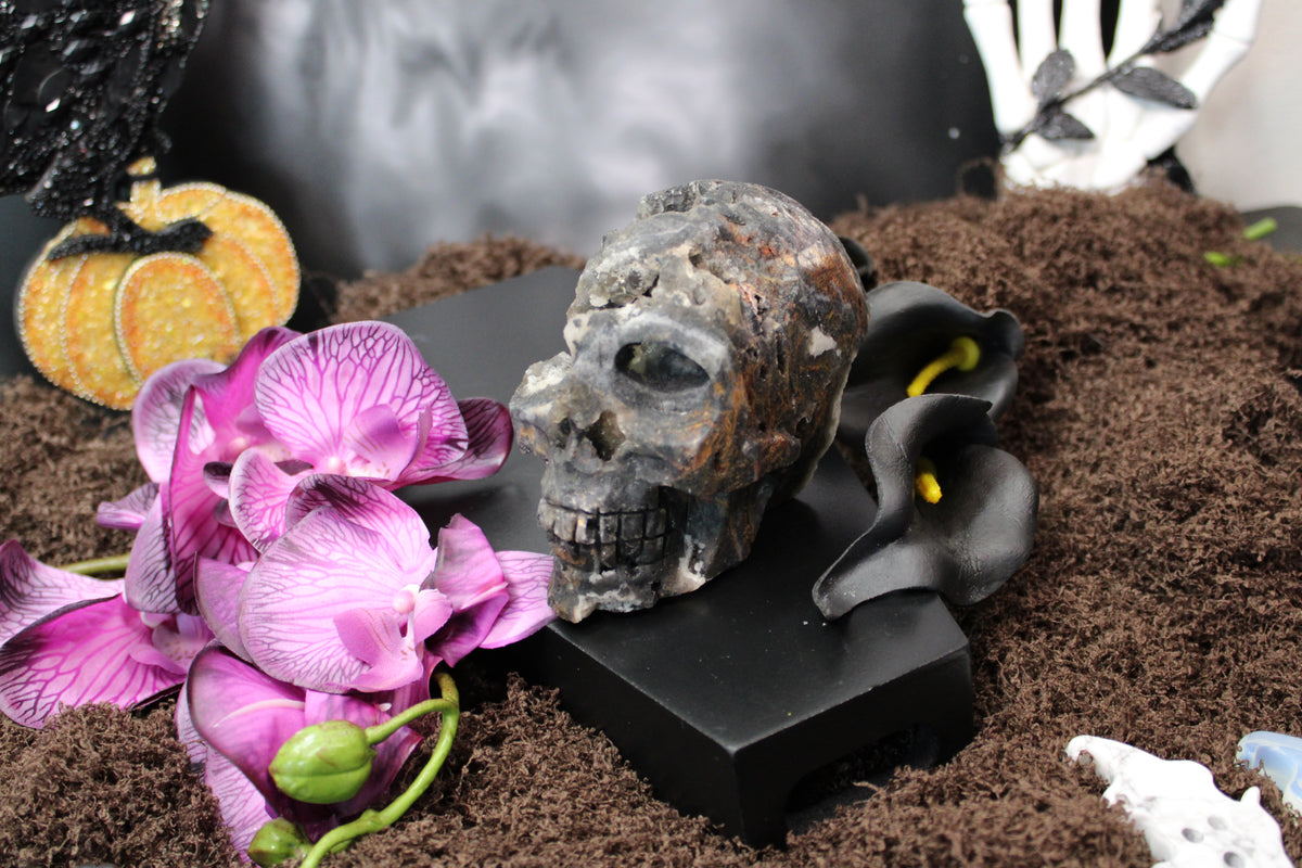 Fluorite Skulls, You Choose – UV Reactive