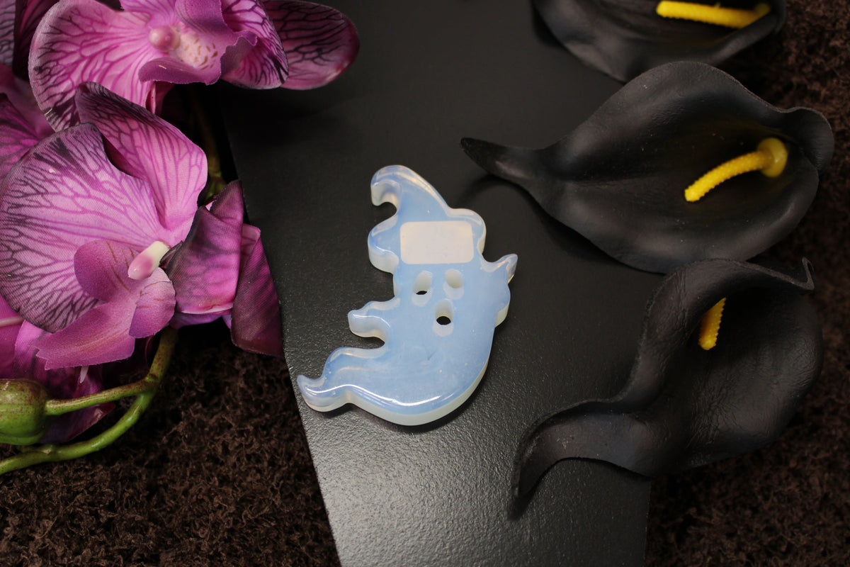 Opalite & Howlite Ghost – Choose Your Stone | Enchanted Forest Selection