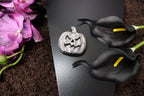 Silver Obsidian Jack-O’-Lantern – Enchanted Forest Selection