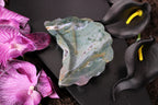 Moss Agate Moon Bowl – Choose Your Piece