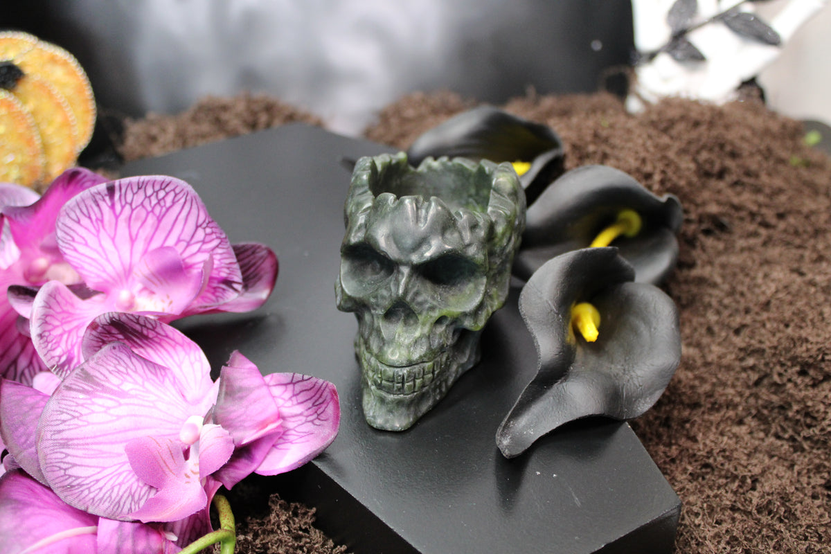 Nephrite Skull Bowl – Choose Your Piece
