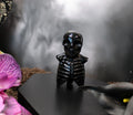 Black Obsidian Skeleton Bust