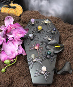 Crystal Spider – Choose Your Stone & Metal | Enchanted Forest Selection