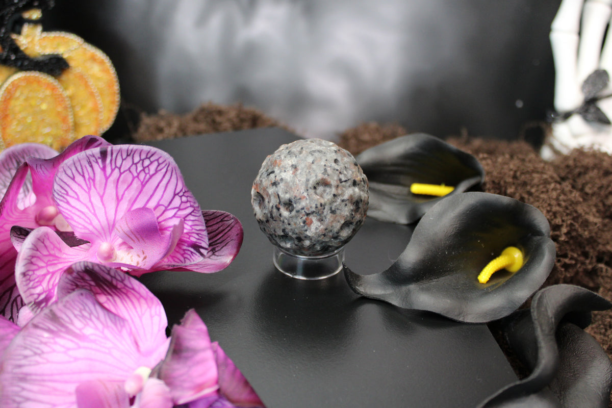 Yooperlite Moon Sphere