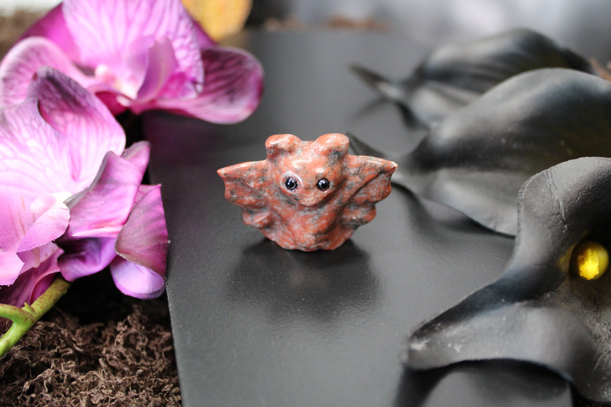 Crystal Bat – Choose Your Stone | Enchanted Forest Selection