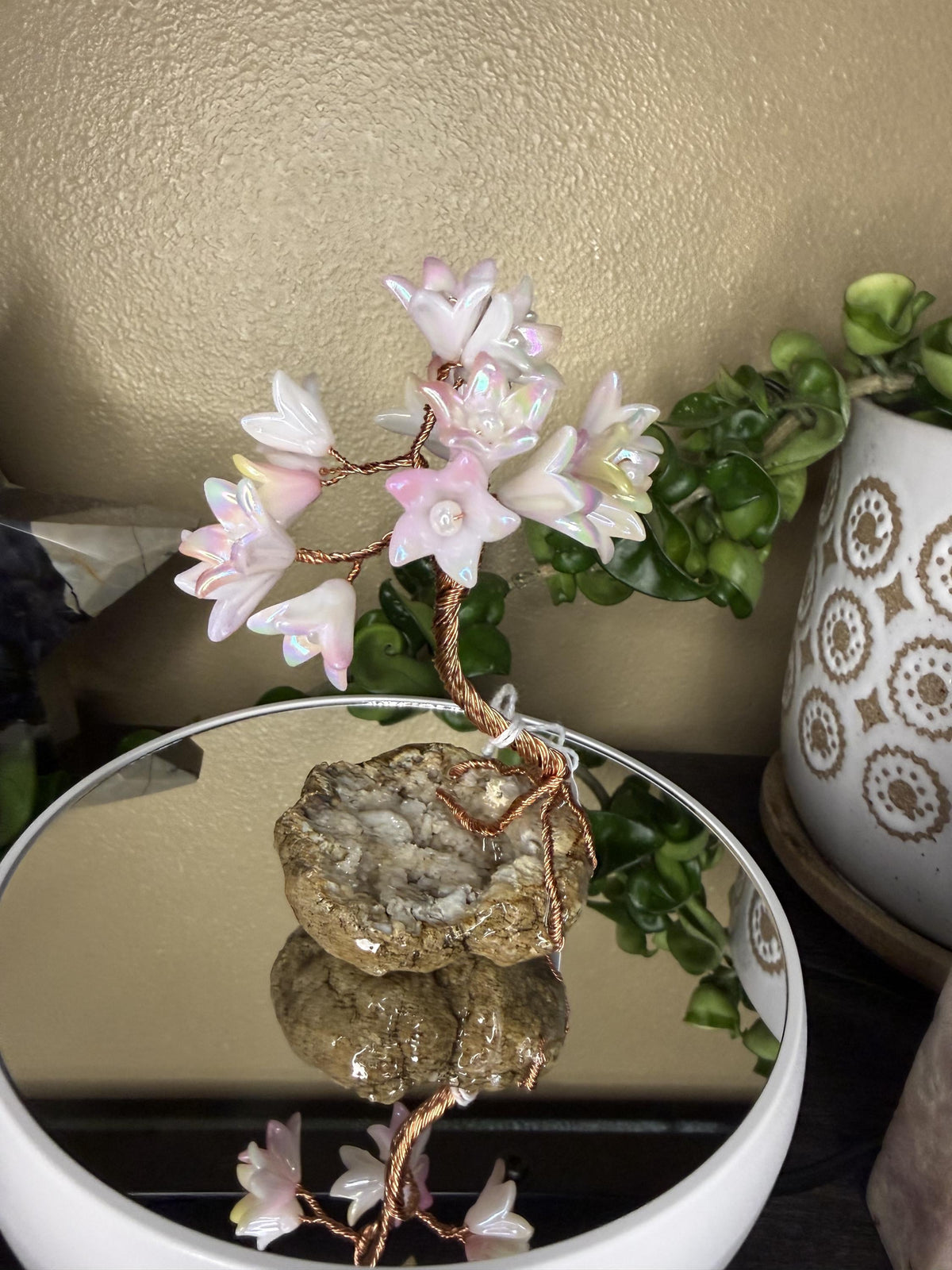 Made To Order Pink Blossom Romance Bonsai Tree