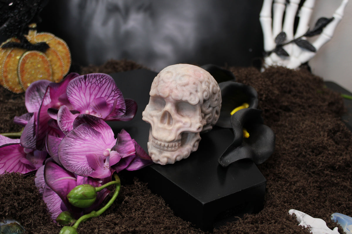 Pink Opal Skull – Choose Your Piece