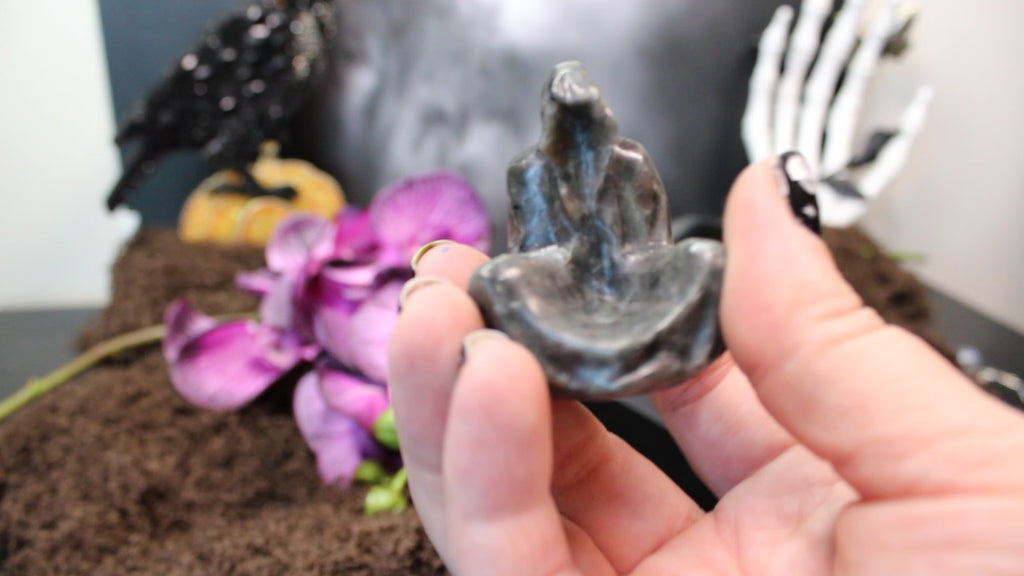 Crystal Dark Wizard – Choose Your Stone | Enchanted Forest Selection