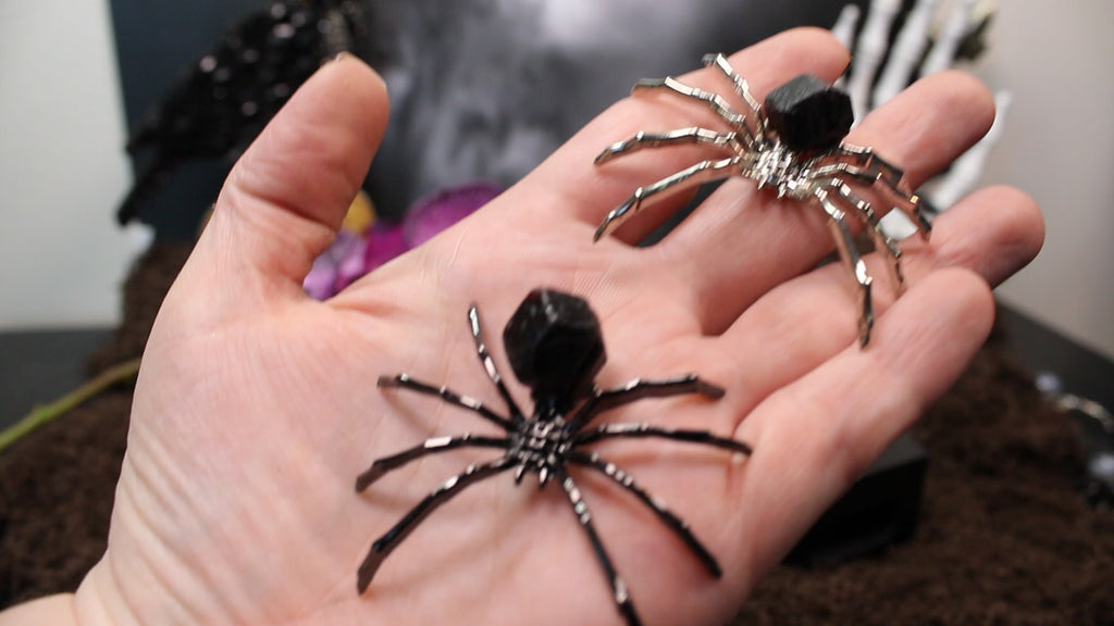 Crystal Spider – Choose Your Stone & Metal | Enchanted Forest Selection