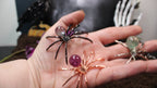 Crystal Spider – Choose Your Stone & Metal | Enchanted Forest Selection