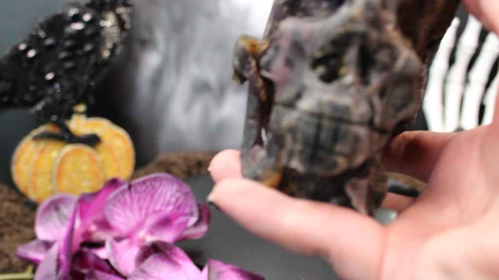 Fluorite Skulls, You Choose – UV Reactive