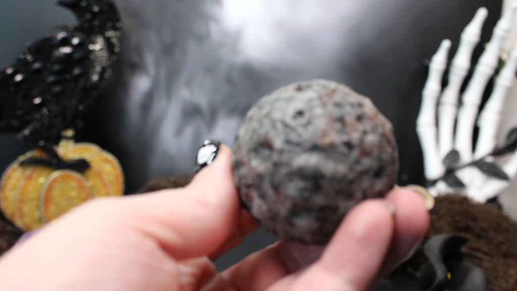 Yooperlite Moon Sphere