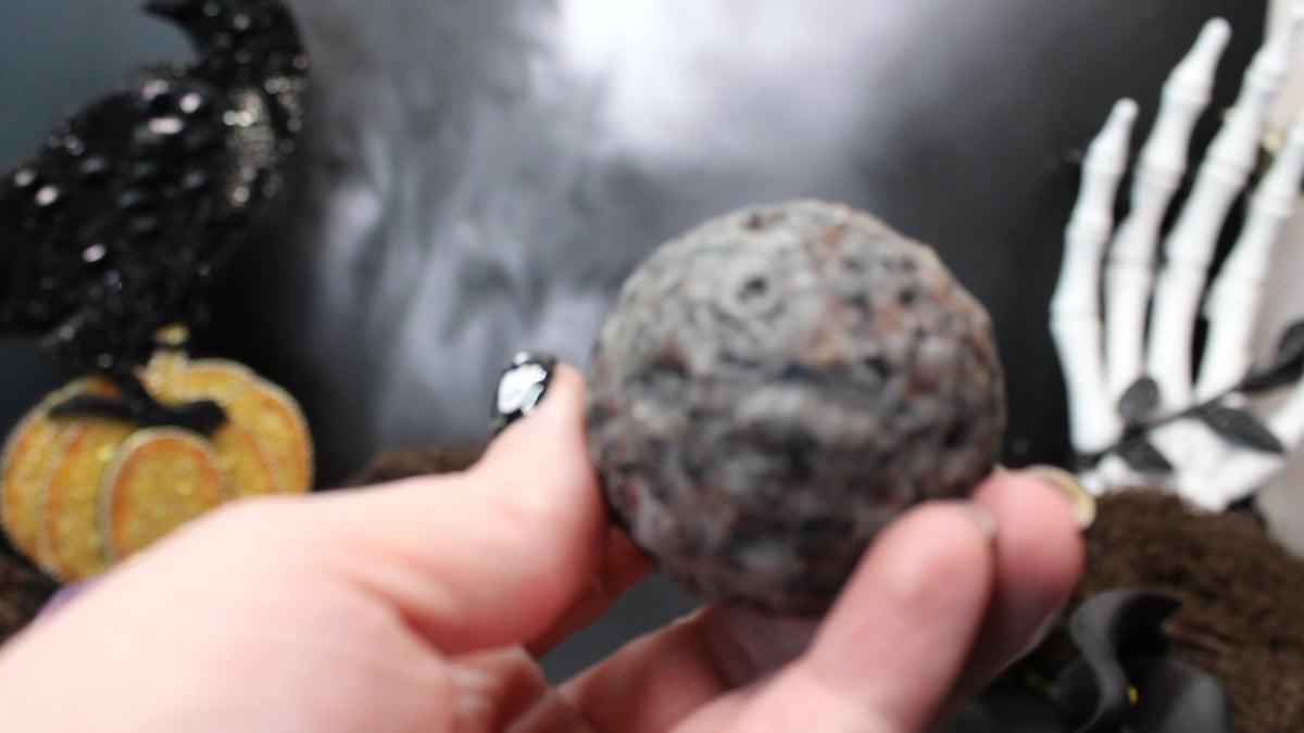 Yooperlite Moon Sphere