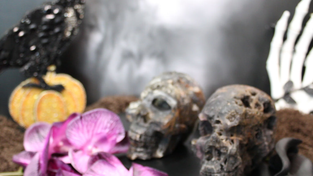 Fluorite Skulls, You Choose – UV Reactive